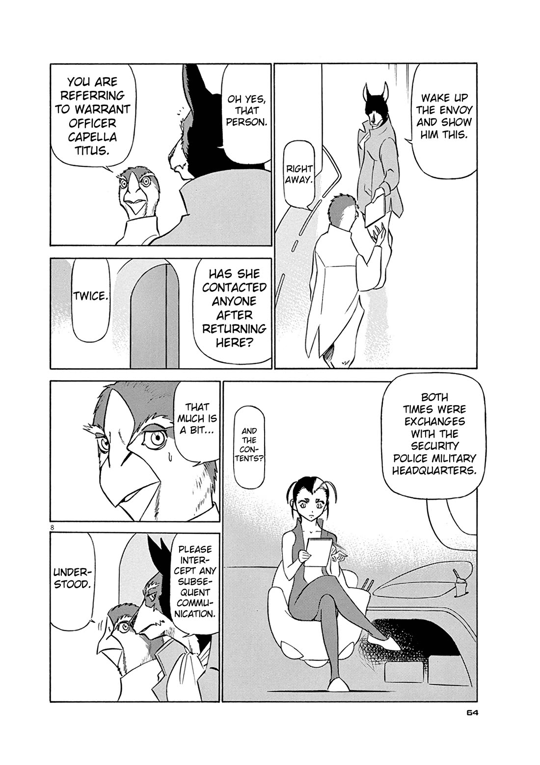 Birdy the Mighty Evolution chapter 124 page 8