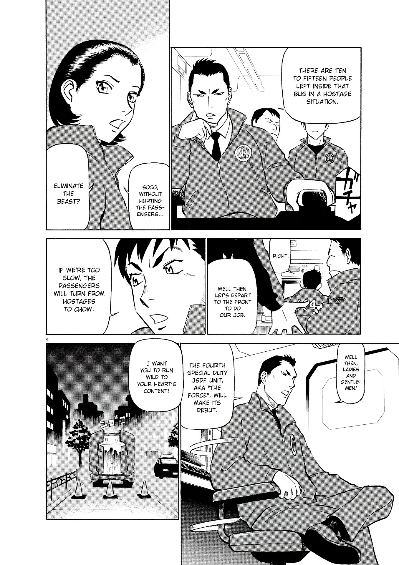 Birdy the Mighty Evolution chapter 19 page 8