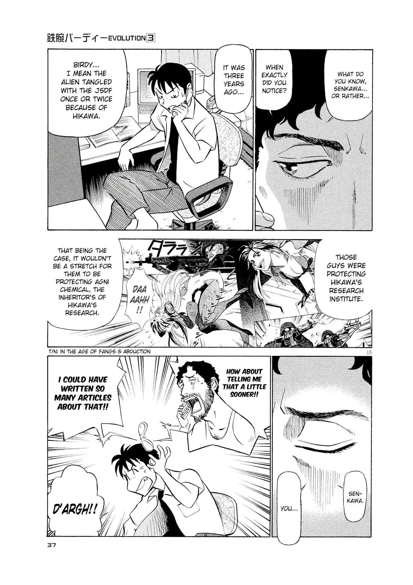 Birdy the Mighty Evolution chapter 23 page 15