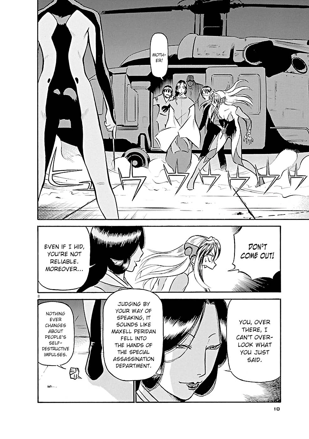 Birdy the Mighty Evolution chapter 77 page 8