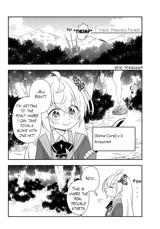 Bishoujo ni Natta kedo, Netoge Haijin Yattemasu chapter 11.1 page 2