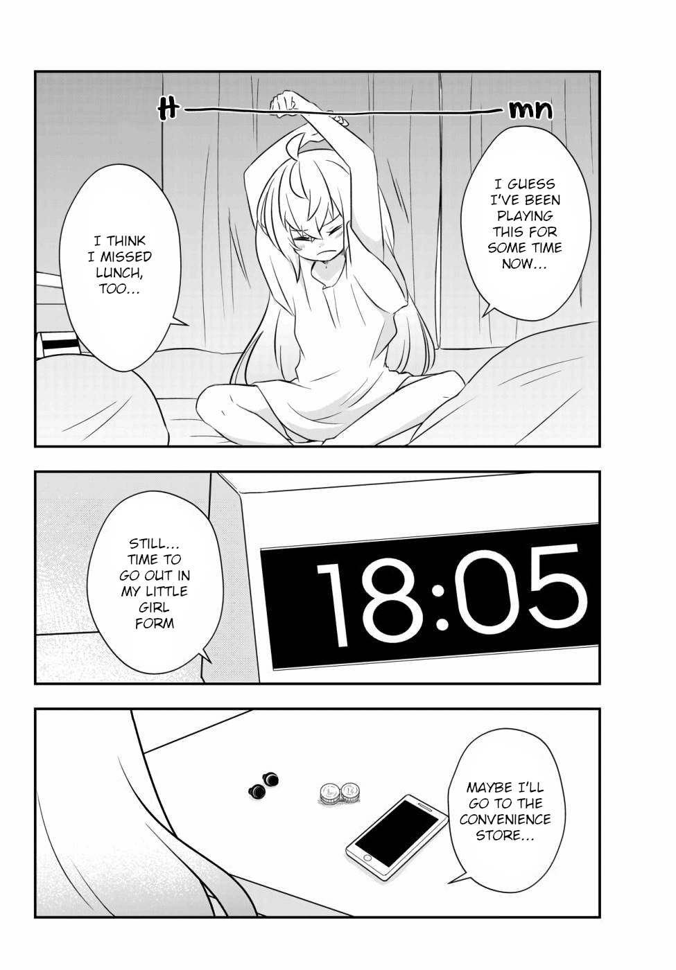 Bishoujo ni Natta kedo, Netoge Haijin Yattemasu chapter 15.1 page 14