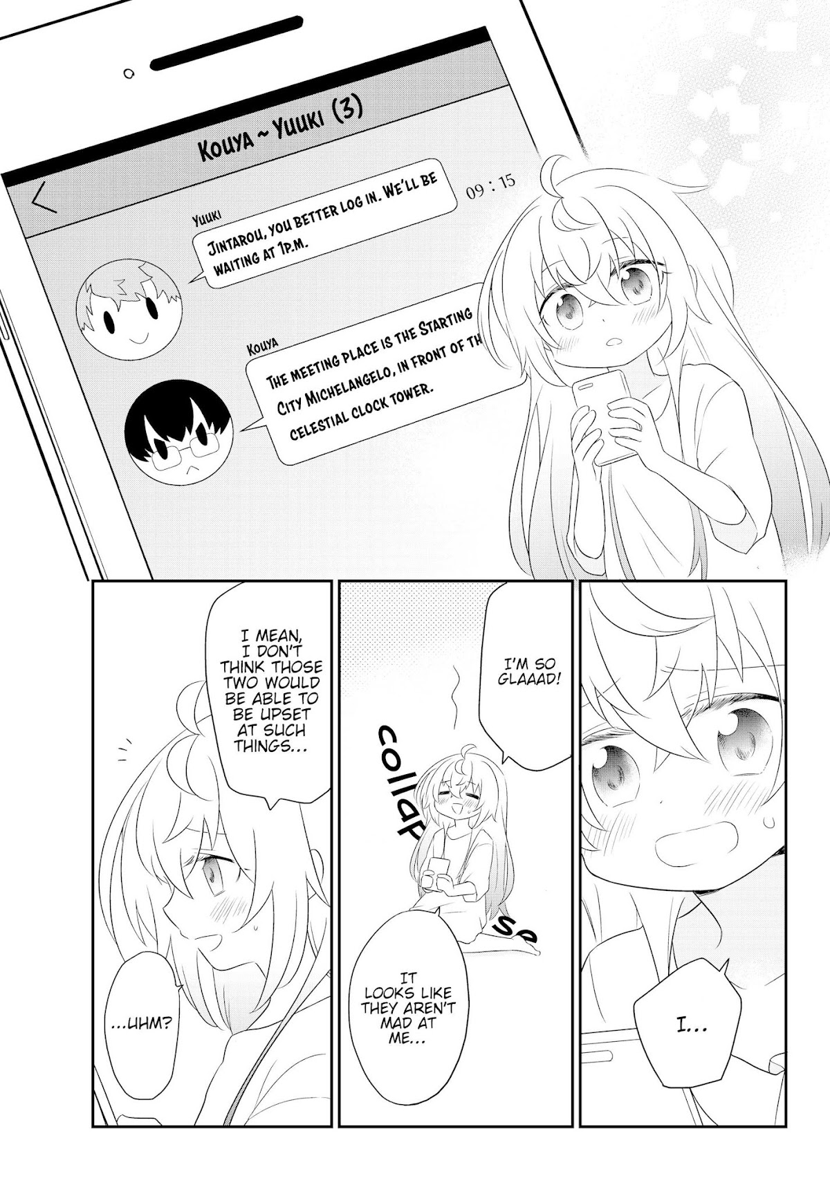 Bishoujo ni Natta kedo, Netoge Haijin Yattemasu chapter 2.1 page 10