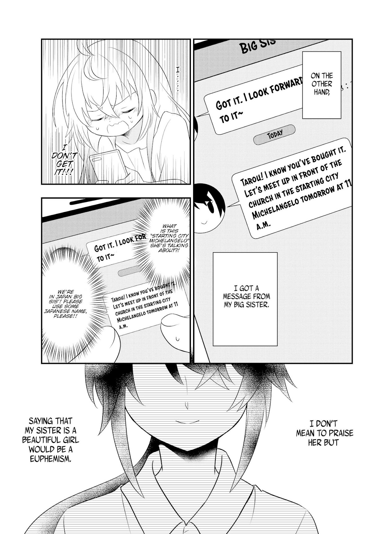 Bishoujo ni Natta kedo, Netoge Haijin Yattemasu chapter 2.1 page 4