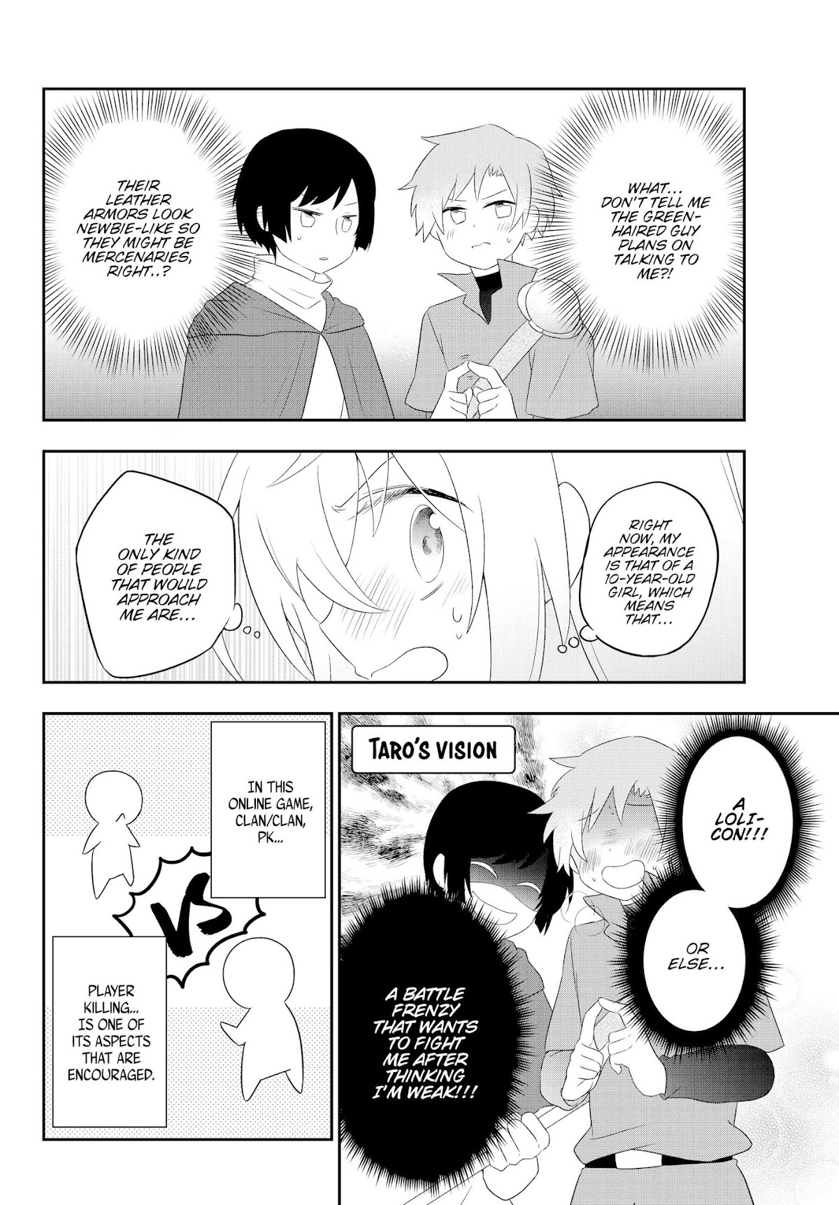 Bishoujo ni Natta kedo, Netoge Haijin Yattemasu chapter 3.1 page 5