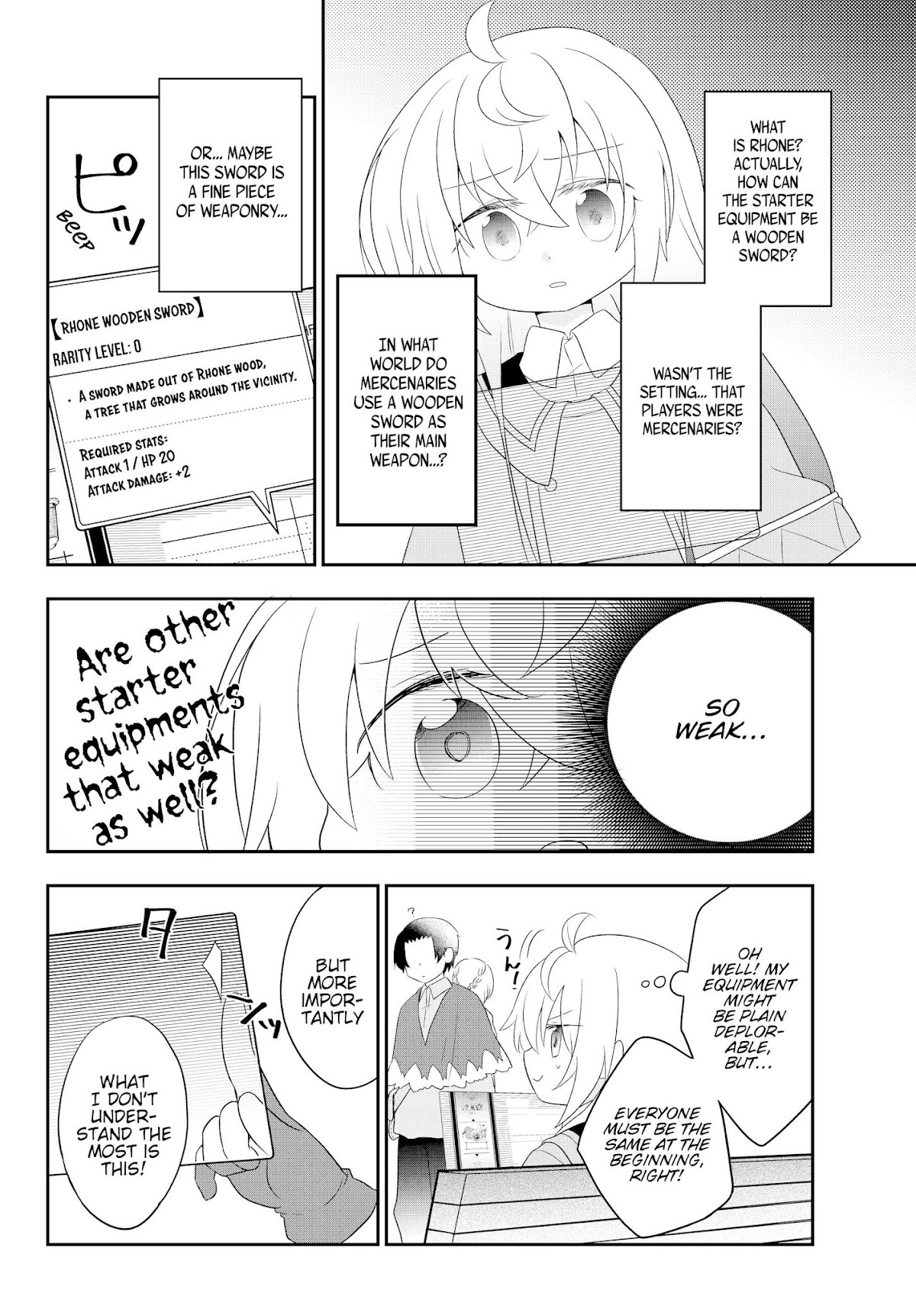 Bishoujo ni Natta kedo, Netoge Haijin Yattemasu chapter 3.1 page 9