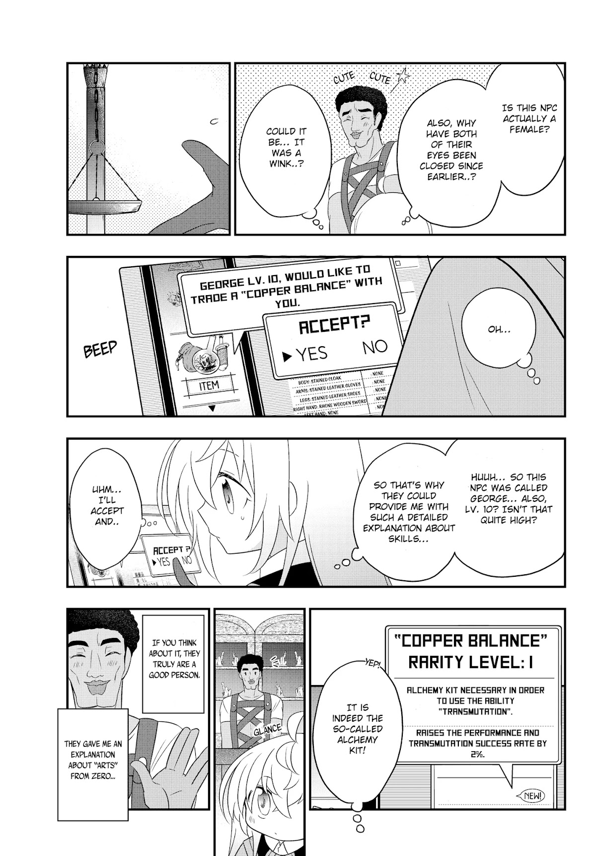 Bishoujo ni Natta kedo, Netoge Haijin Yattemasu chapter 3.2 page 14