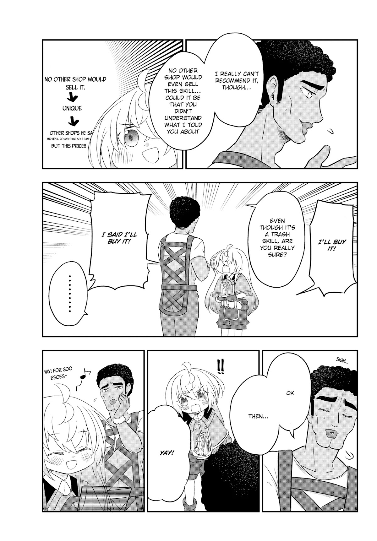 Bishoujo ni Natta kedo, Netoge Haijin Yattemasu chapter 3.2 page 8