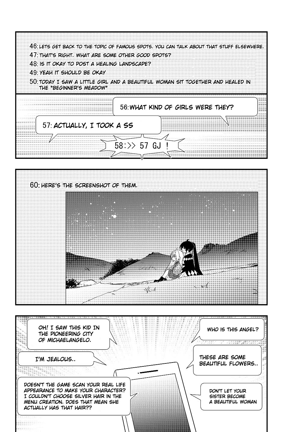 Bishoujo ni Natta kedo, Netoge Haijin Yattemasu chapter 6.1 page 2