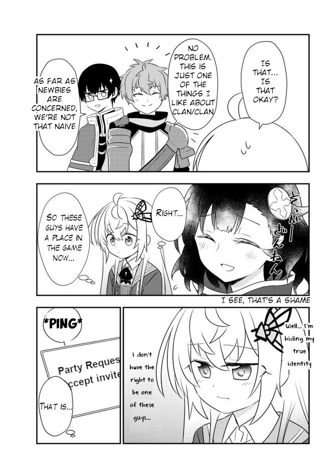 Bishoujo ni Natta kedo, Netoge Haijin Yattemasu chapter 8.2 page 17