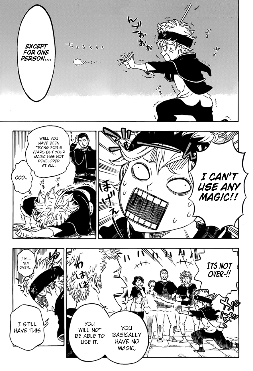 Black Clover chapter 0 page 7
