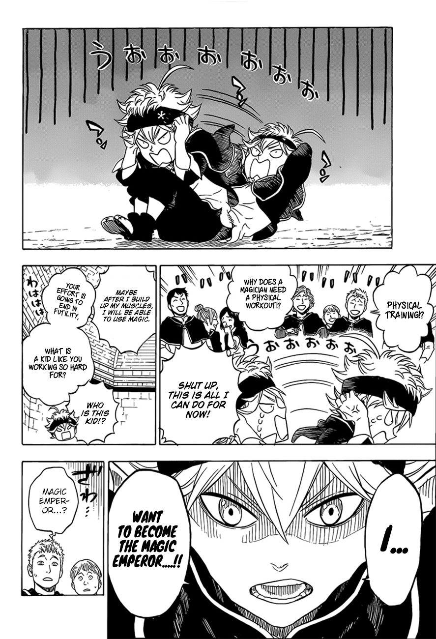 Black Clover chapter 0 page 8