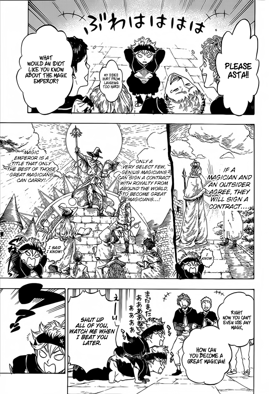 Black Clover chapter 0 page 9