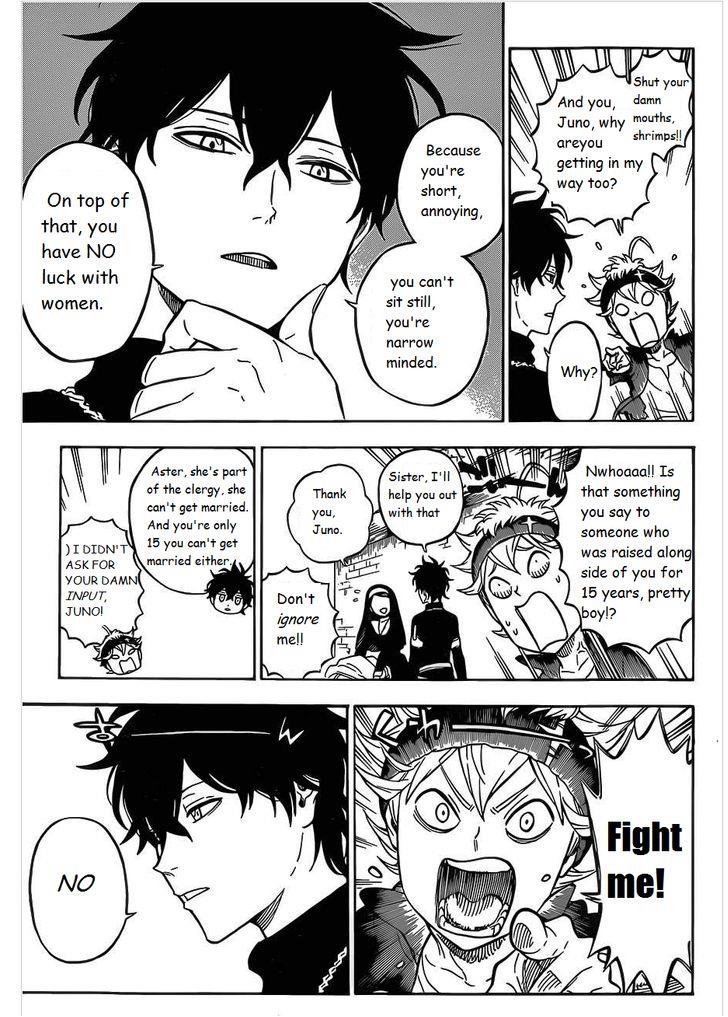 Black Clover chapter 1 page 10