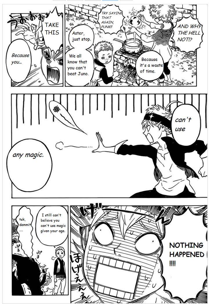 Black Clover chapter 1 page 11