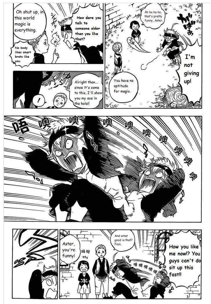 Black Clover chapter 1 page 12