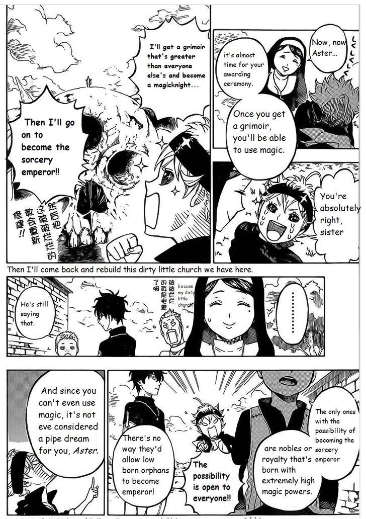 Black Clover chapter 1 page 15