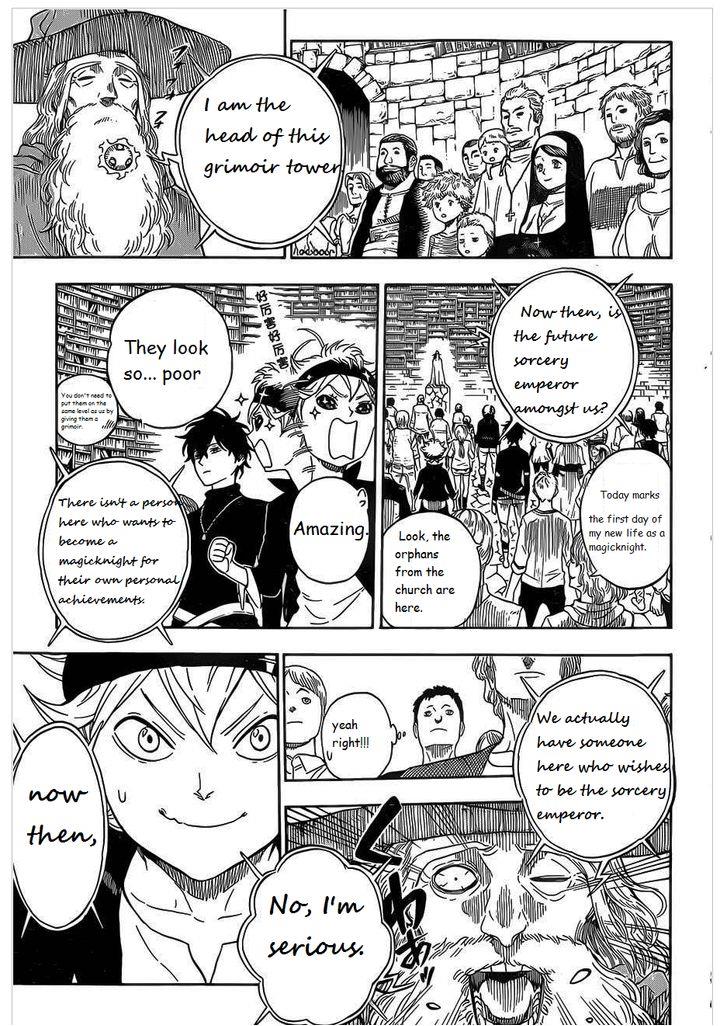 Black Clover chapter 1 page 20