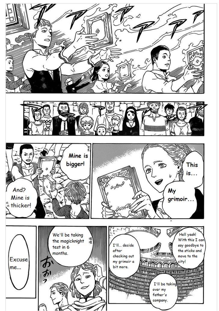 Black Clover chapter 1 page 22
