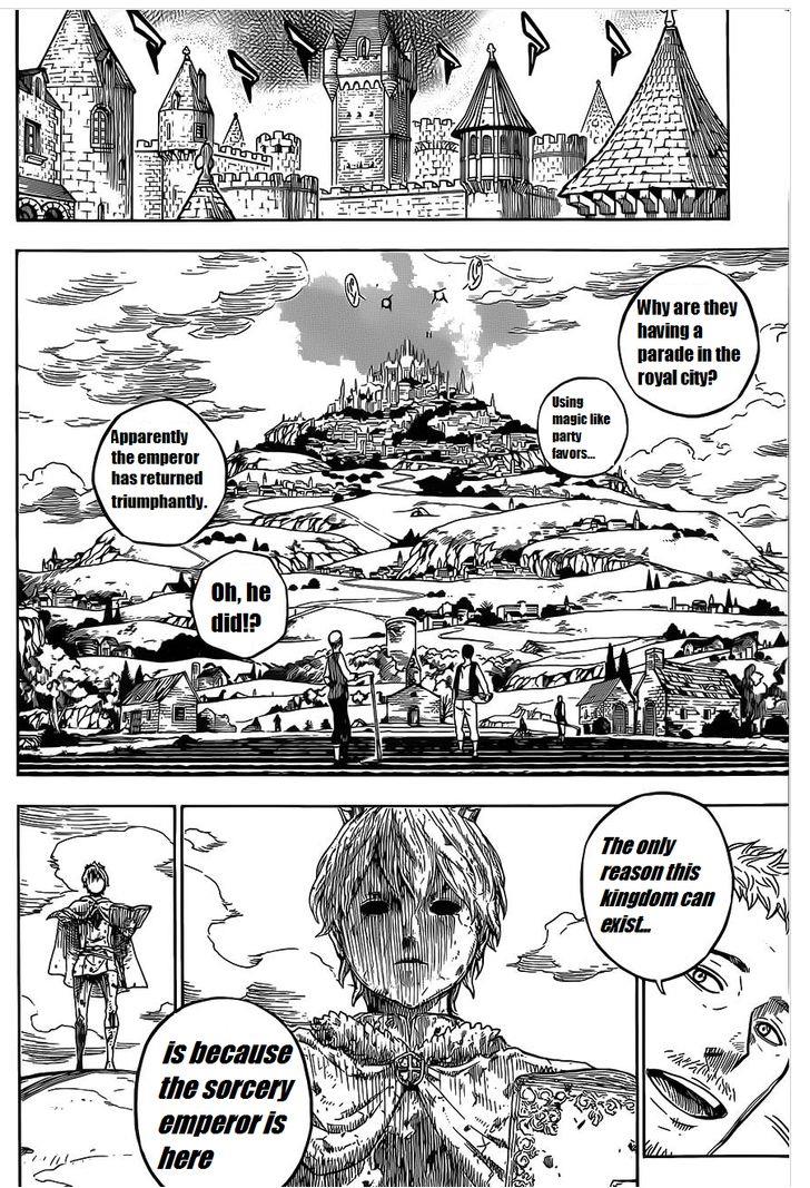 Black Clover chapter 1 page 5