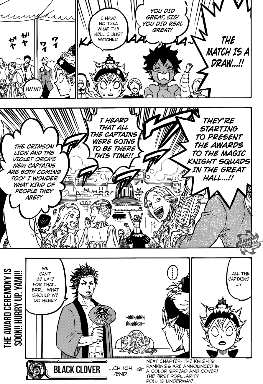 Black Clover chapter 104 page 16