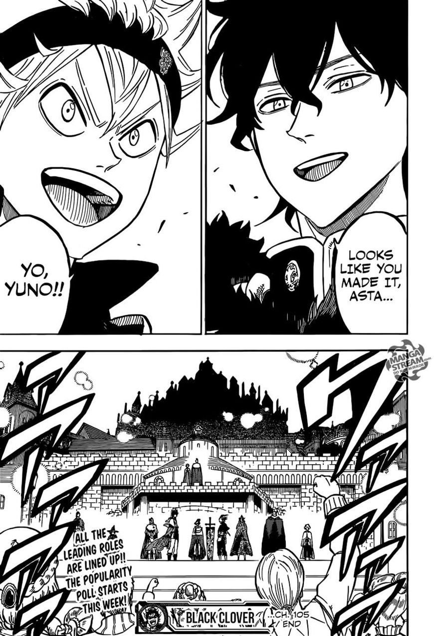 Black Clover chapter 105 page 17
