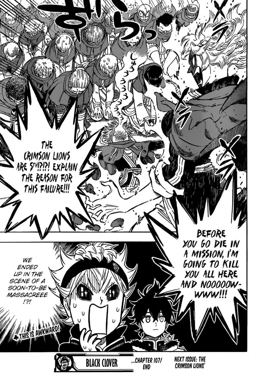 Black Clover chapter 107 page 15