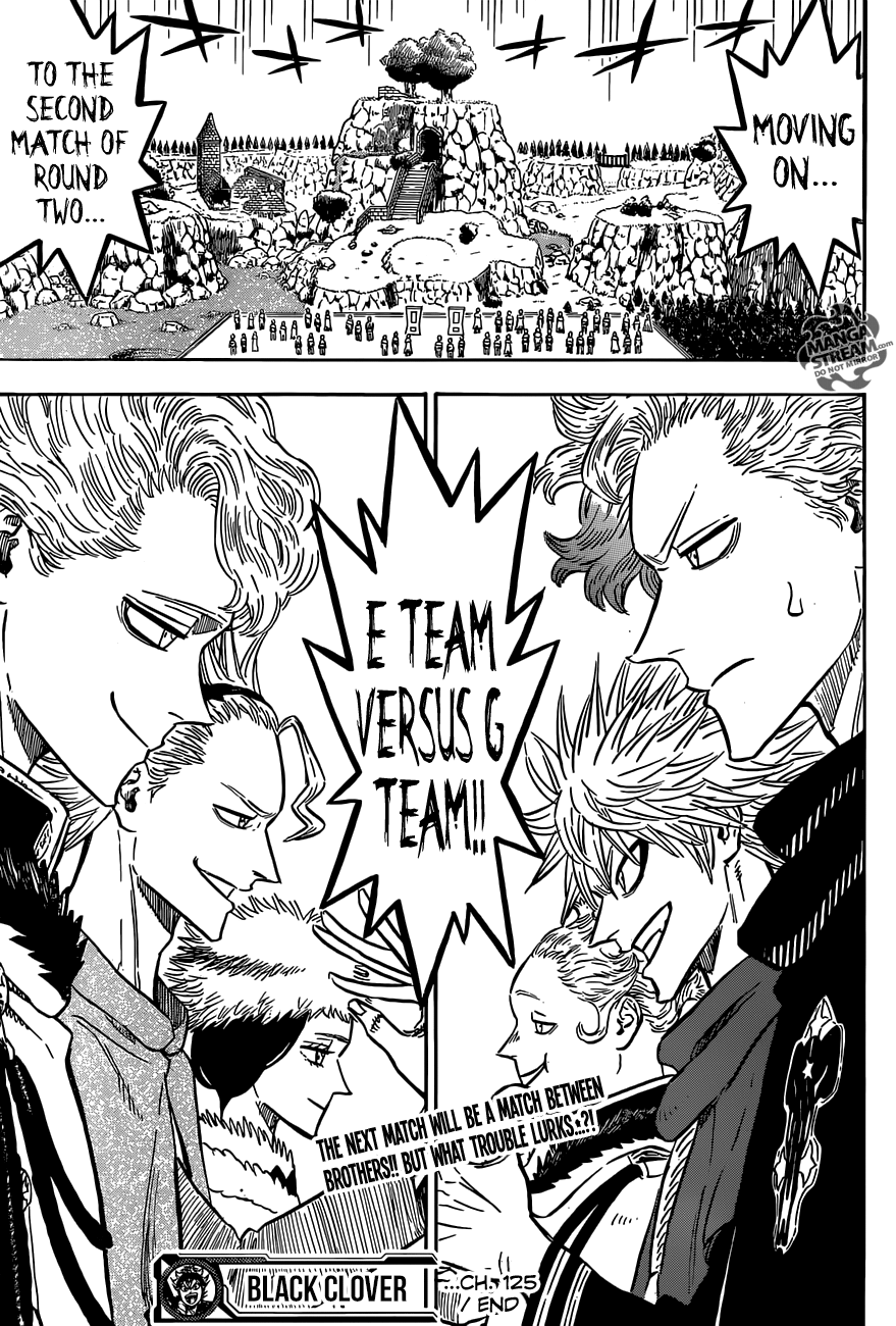 Black Clover chapter 125 page 18