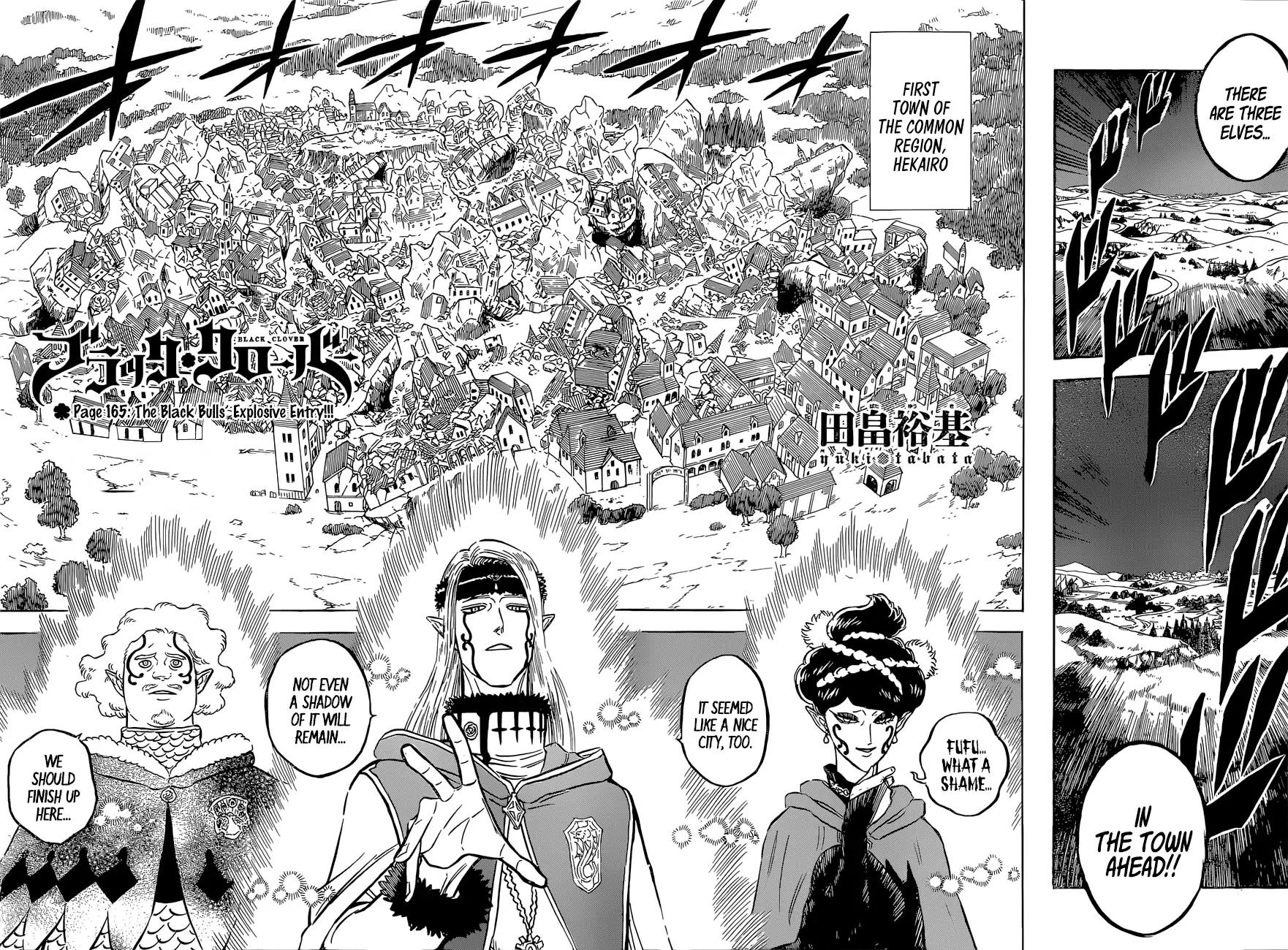 Black Clover chapter 165 page 2