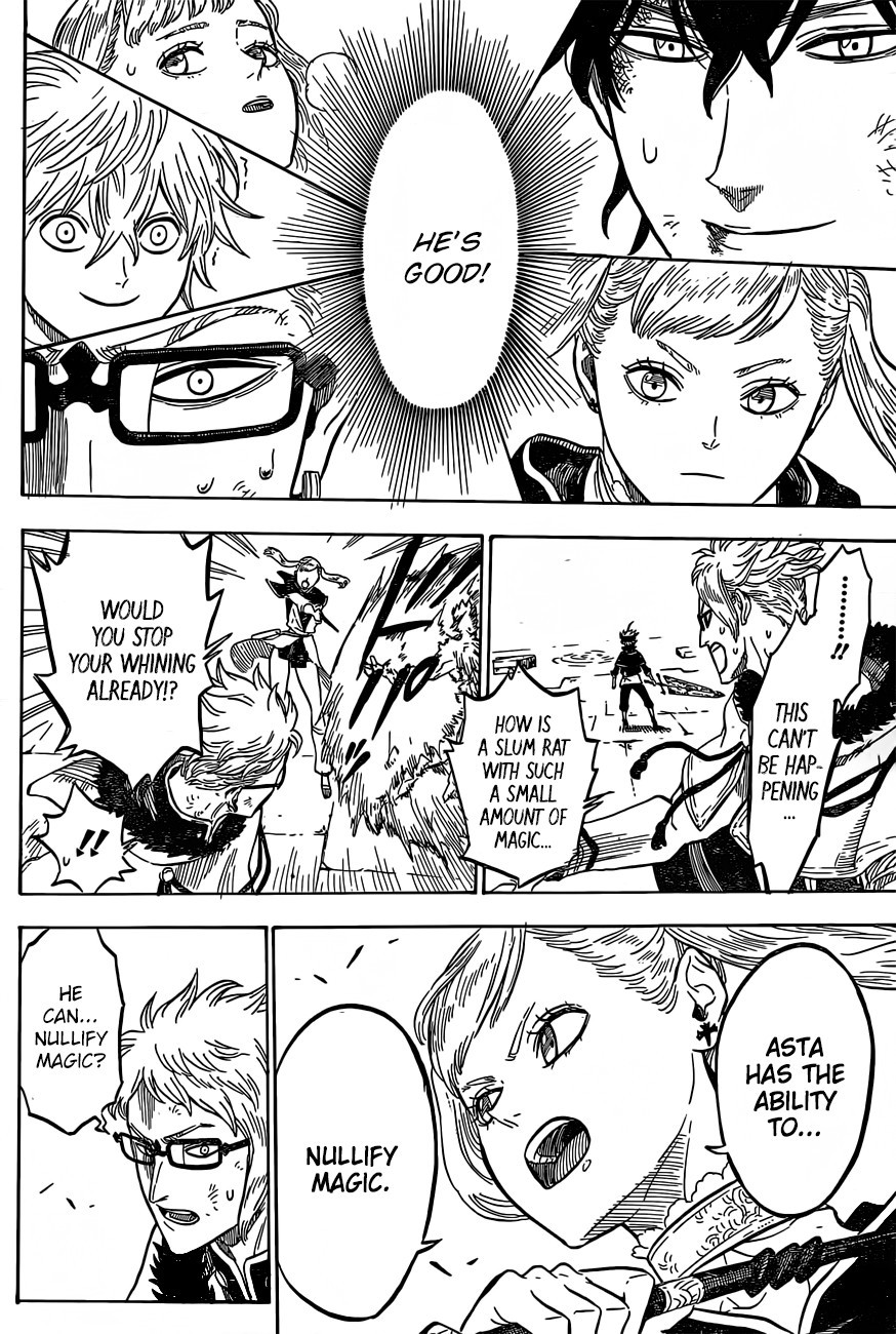 Black Clover chapter 17 page 8