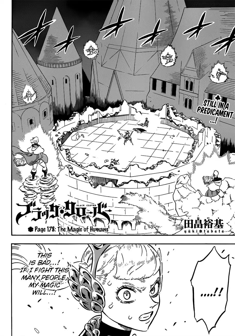 Black Clover chapter 178 page 2