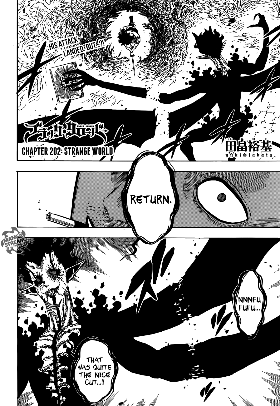 Black Clover chapter 202 page 2