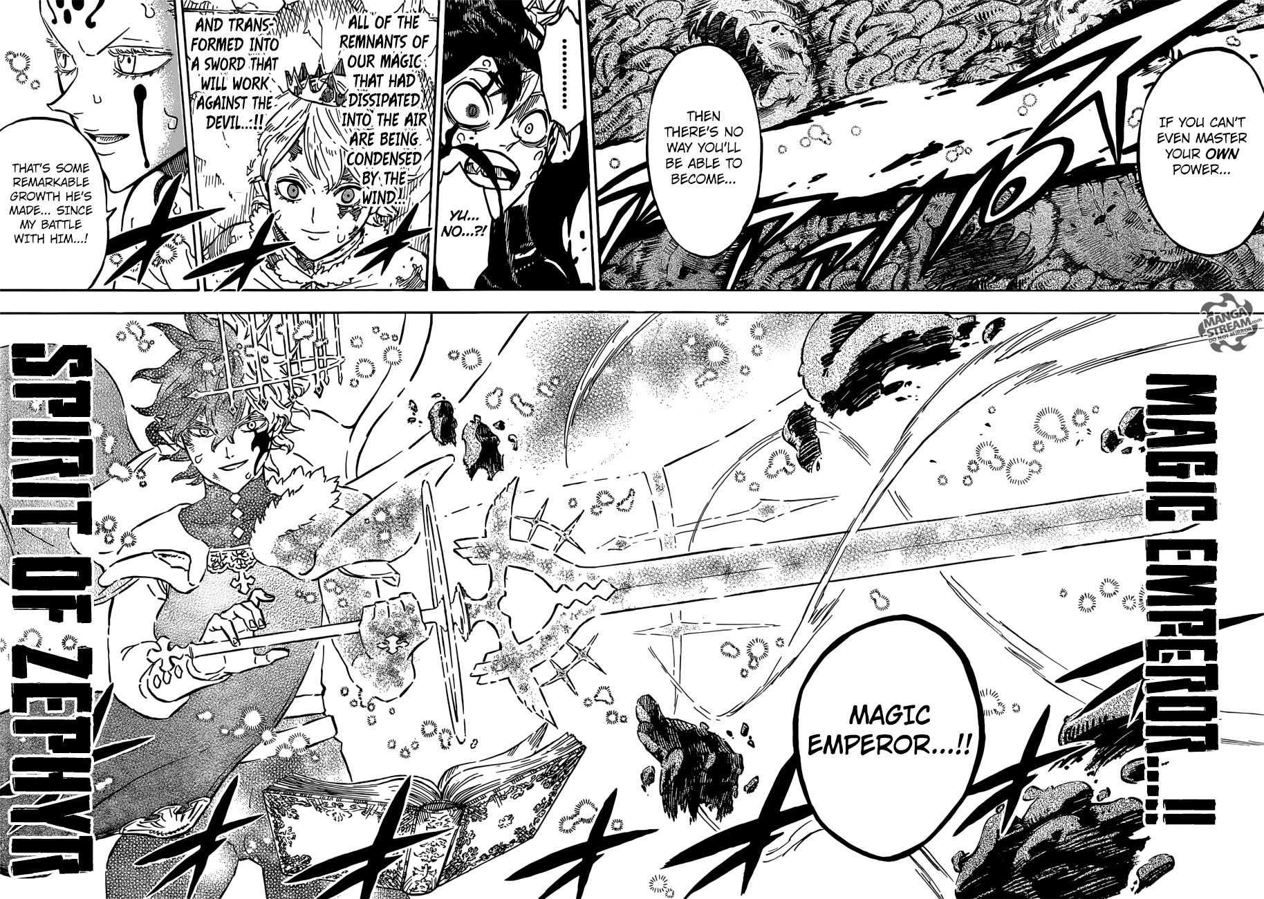 Black Clover chapter 208 page 11