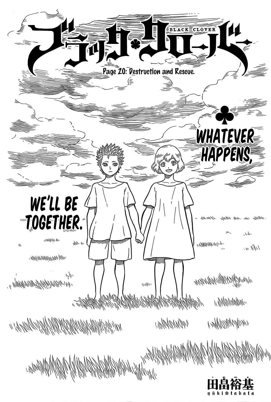 Black Clover chapter 21 page 1