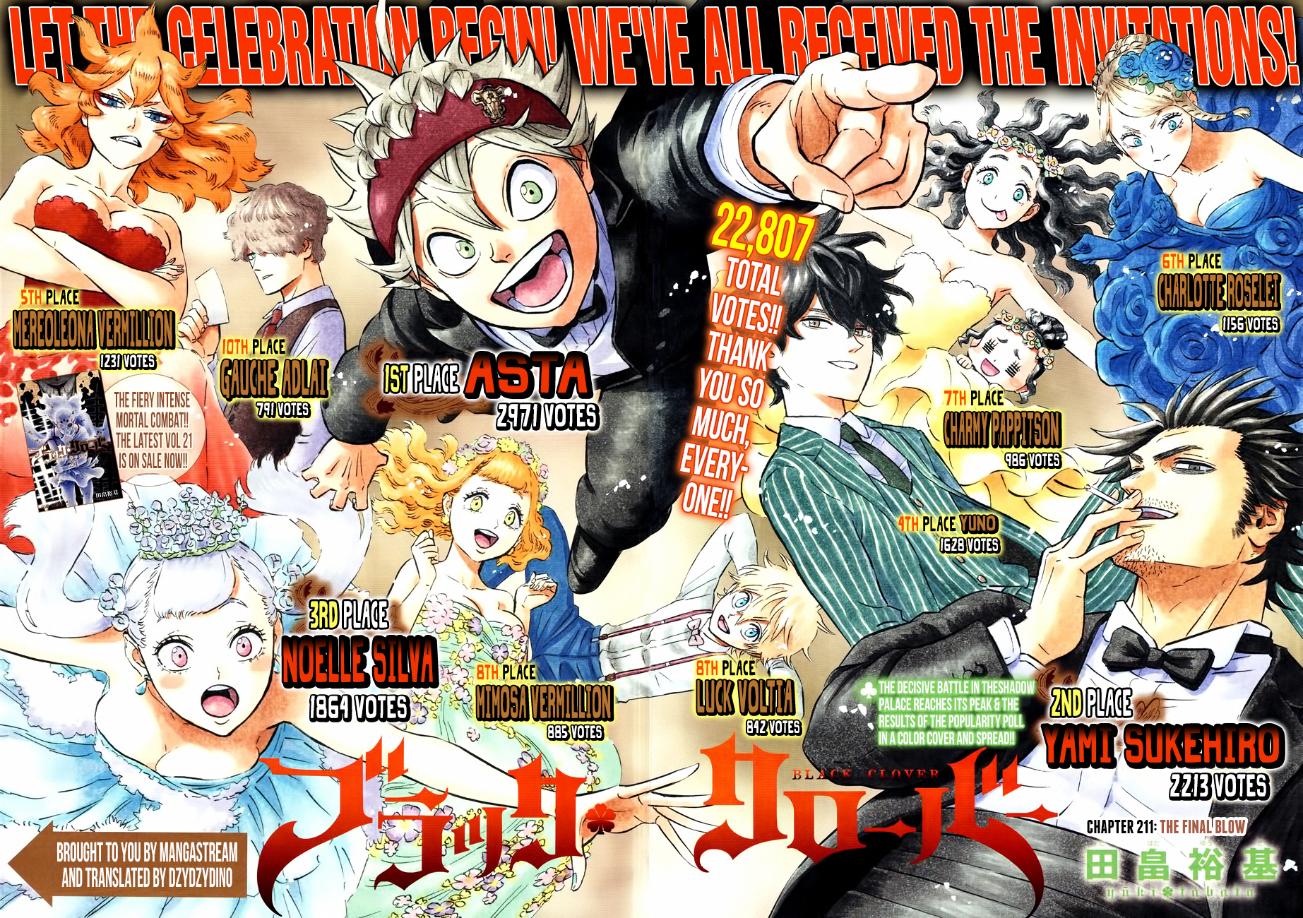 Black Clover chapter 211 page 3