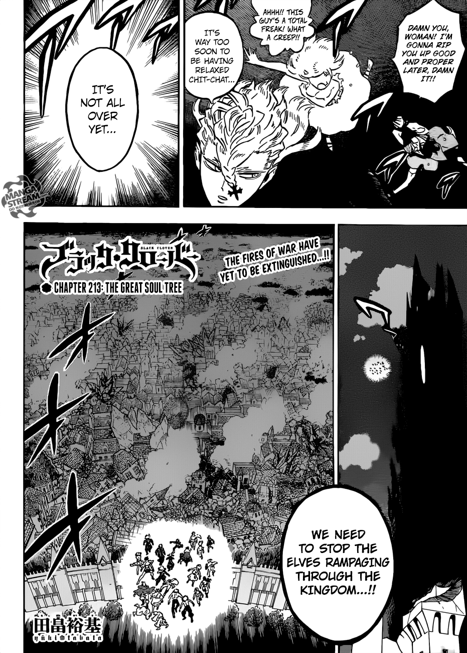 Black Clover chapter 213 page 2