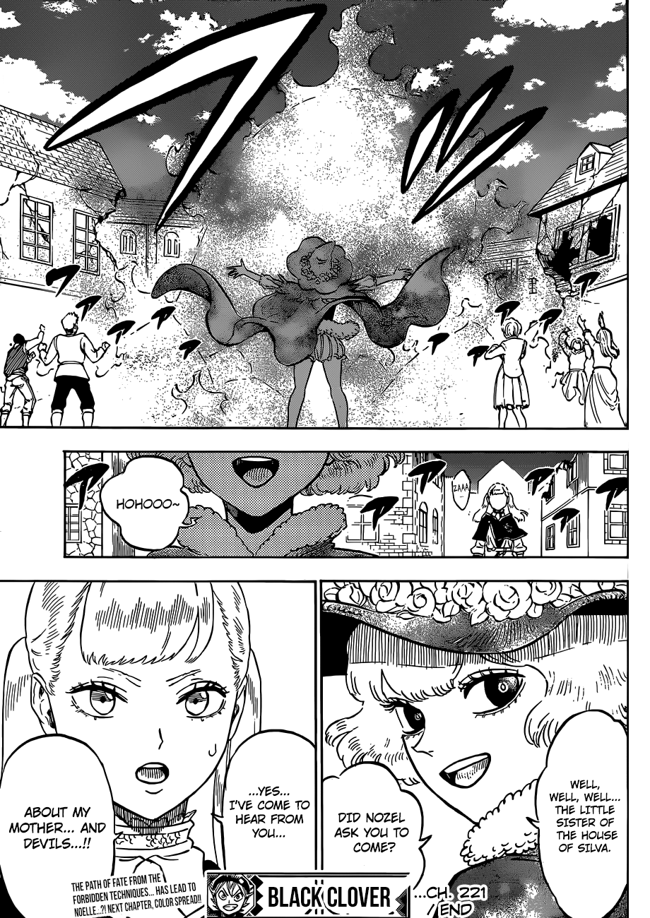 Black Clover chapter 221 page 14