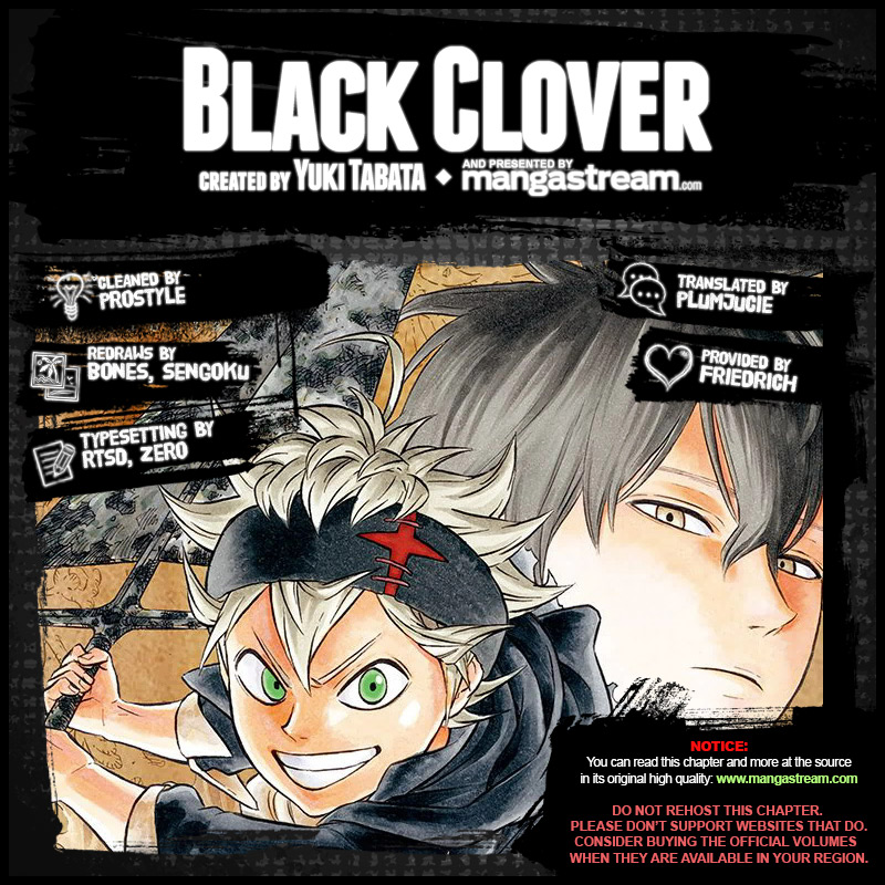 Black Clover chapter 222 page 1