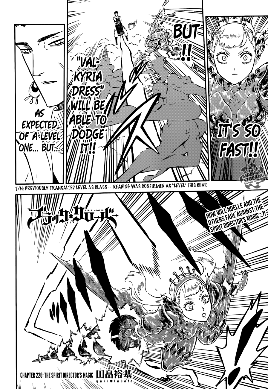 Black Clover chapter 226 page 2