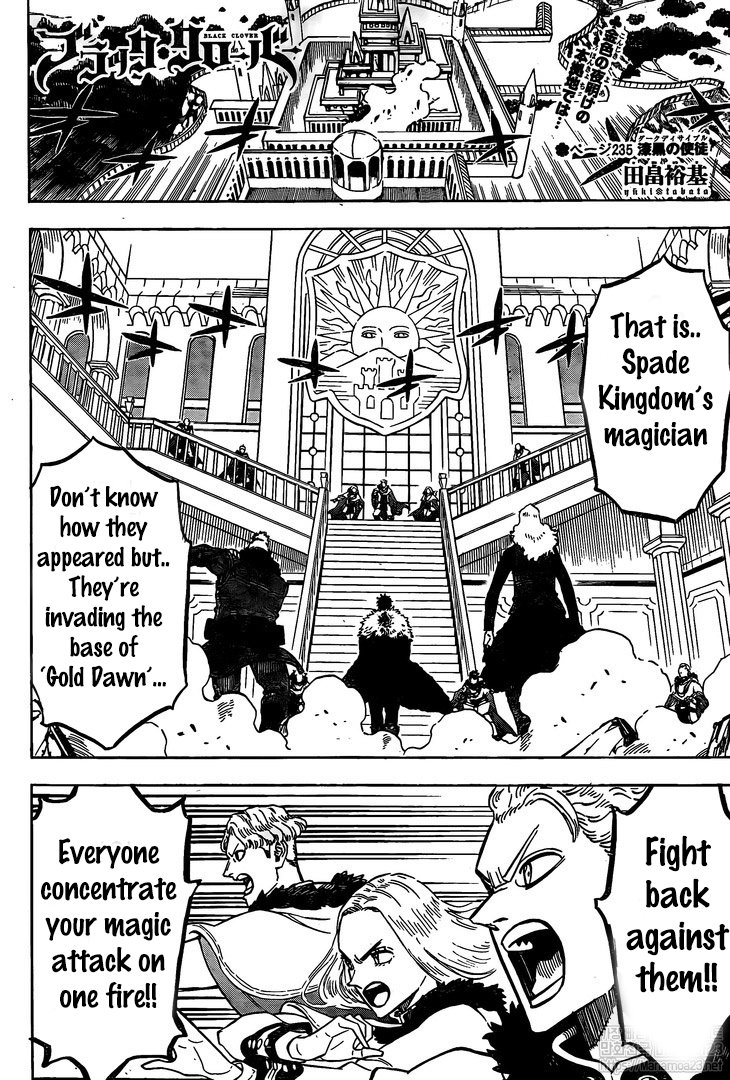 Black Clover chapter 235 page 1