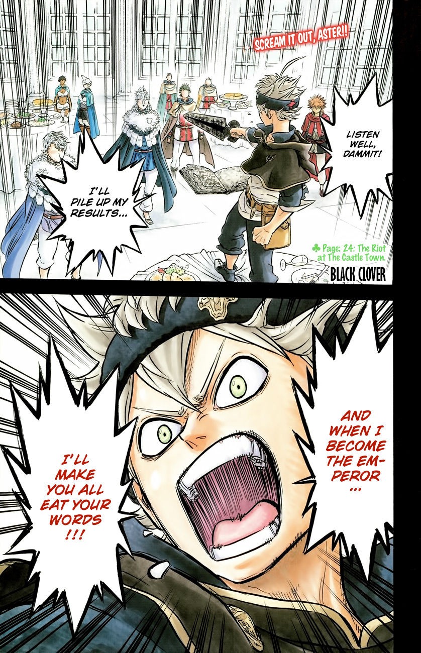 Black Clover chapter 24 page 3