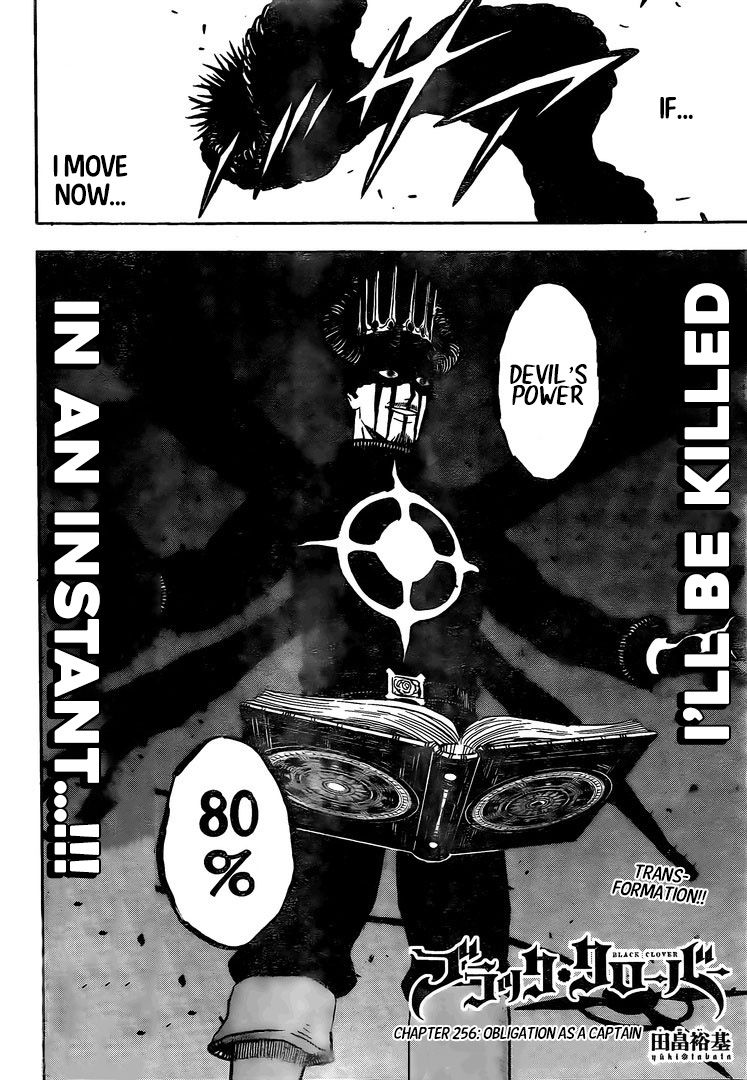 Black Clover chapter 256 page 1