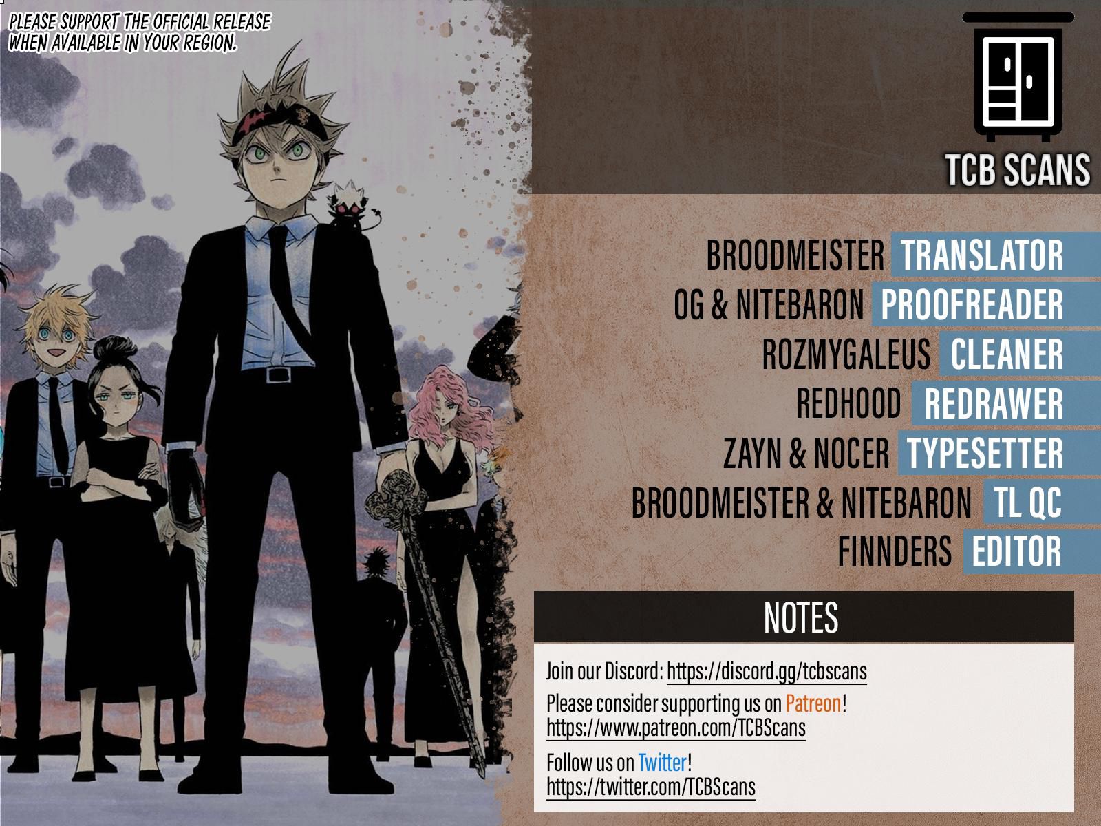 Black Clover chapter 296 page 1