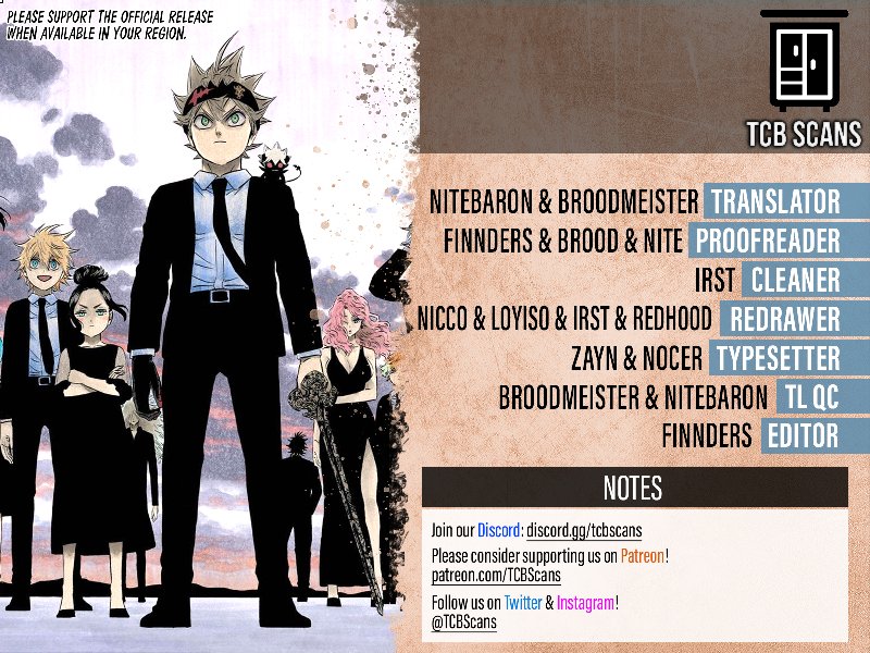 Black Clover chapter 299 page 1