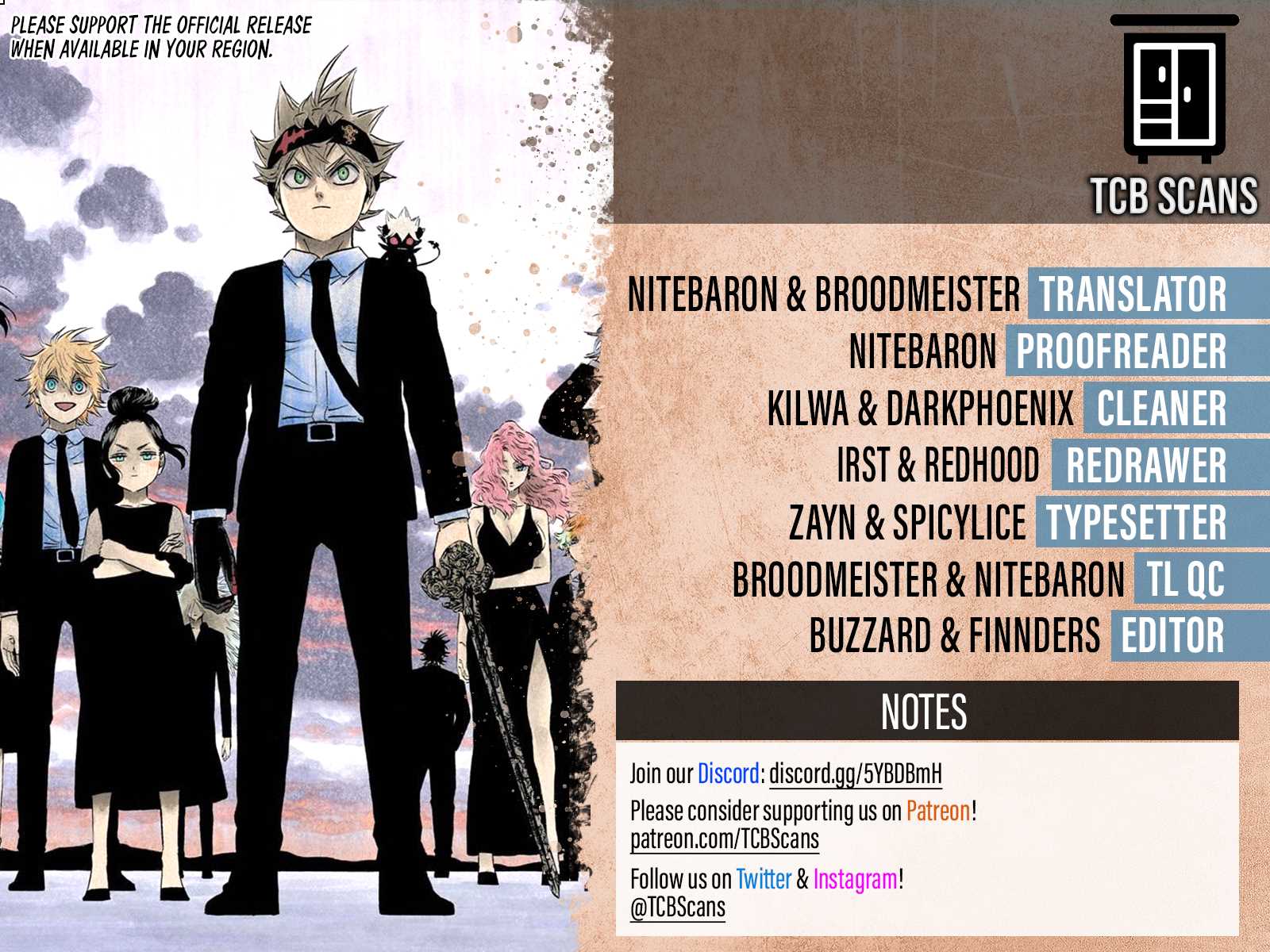 Black Clover chapter 308 page 1