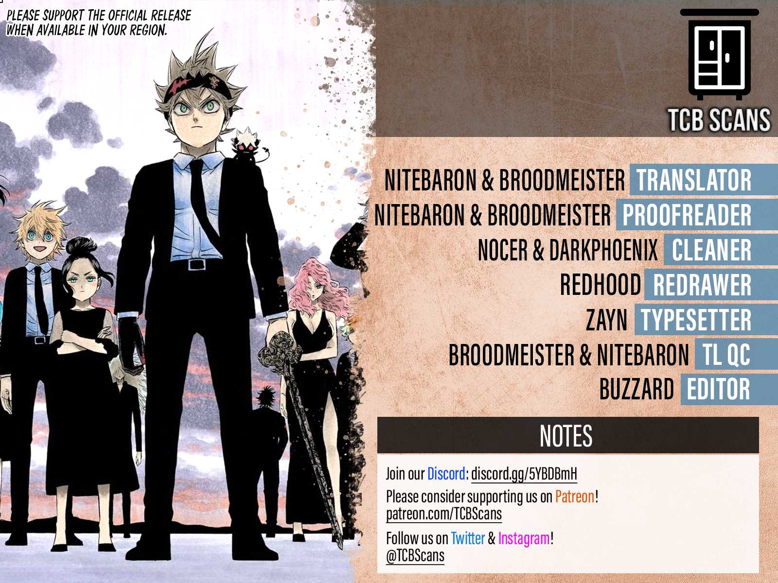 Black Clover chapter 311 page 1