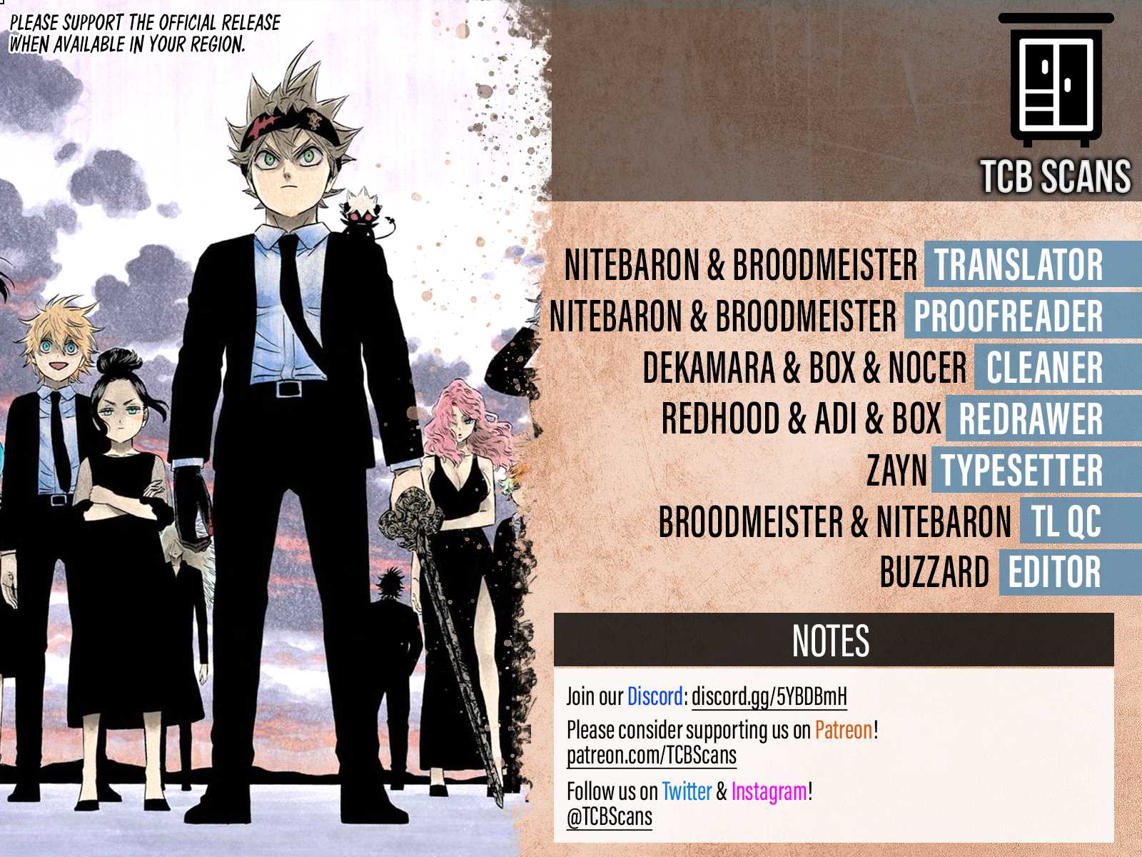 Black Clover chapter 316 page 1