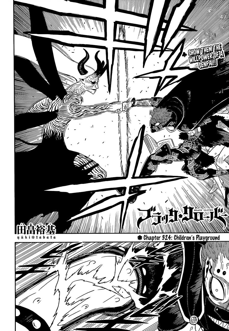 Black Clover chapter 324 page 2