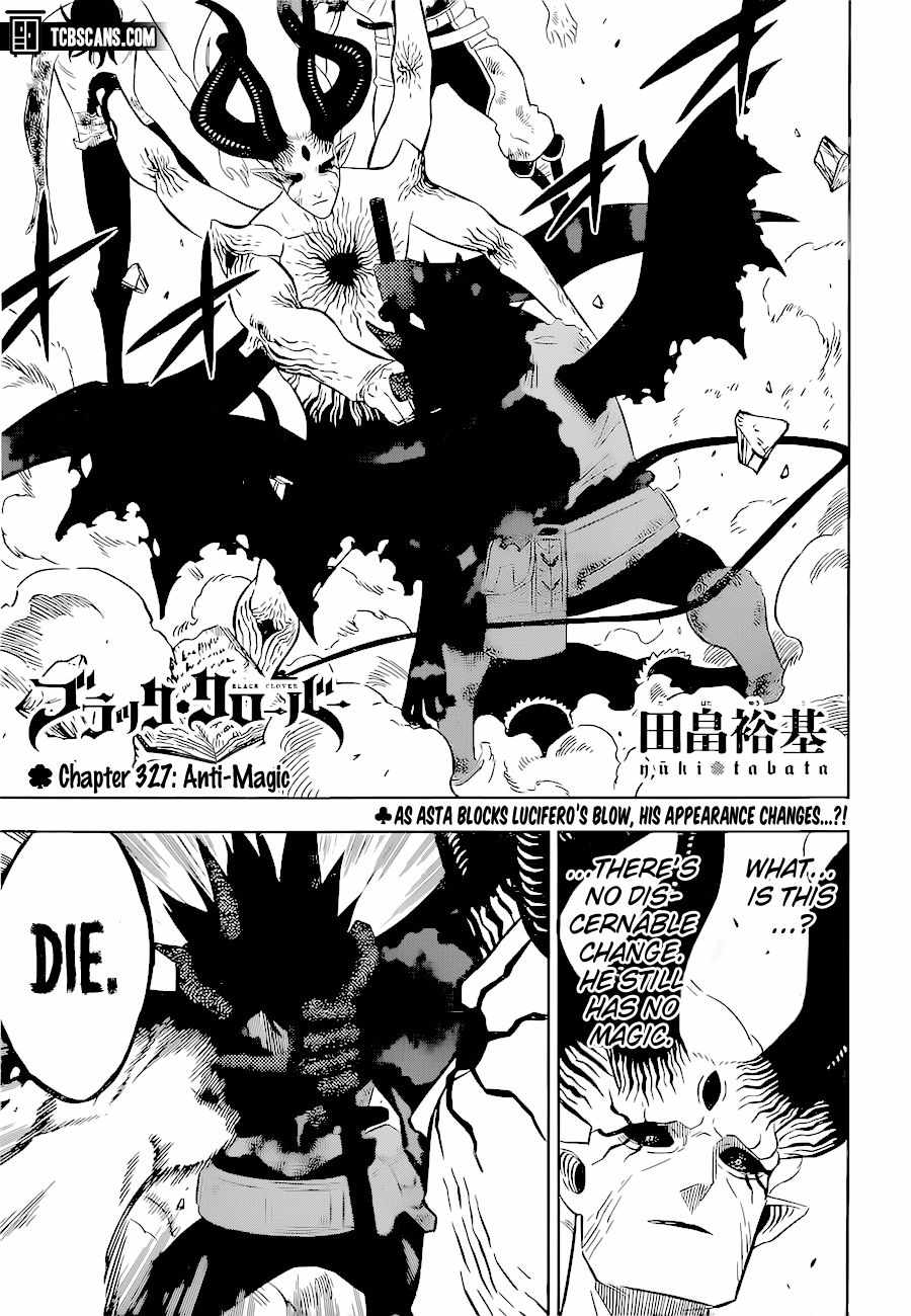 Black Clover chapter 327 page 1