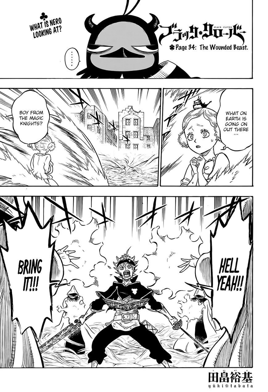 Black Clover chapter 34 page 1